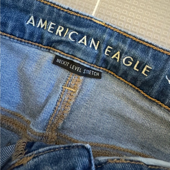 American Eagle Next Level Stretch Jeggings, Blue (6 Long) - Picture 4 of 6